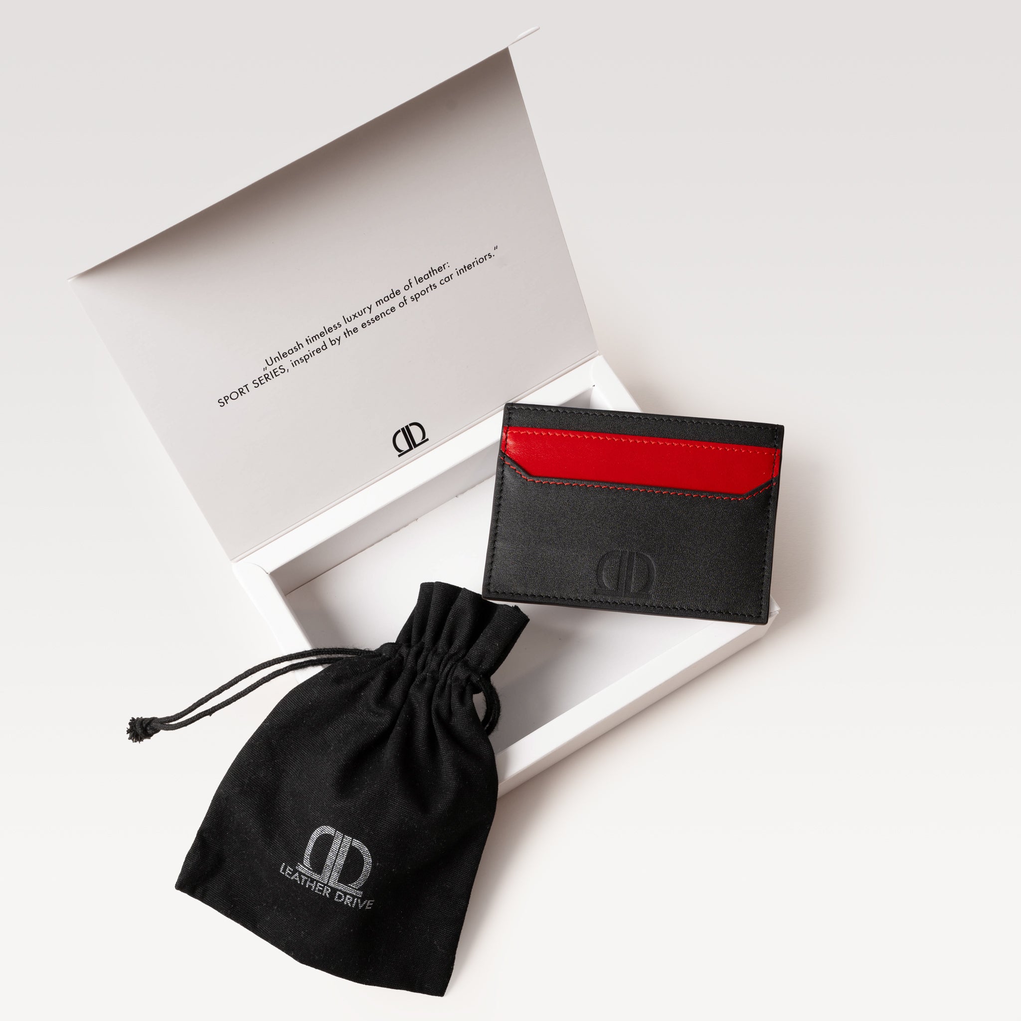 SPORTS SERIES | CARD HOLDER | BLACK / RED